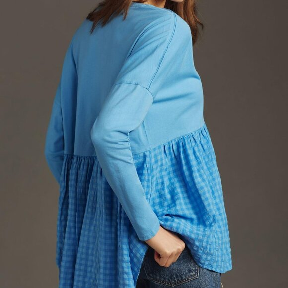 Anthropologie Pilcro Long-Sleeve Babydoll Top - Picture 6 of 9